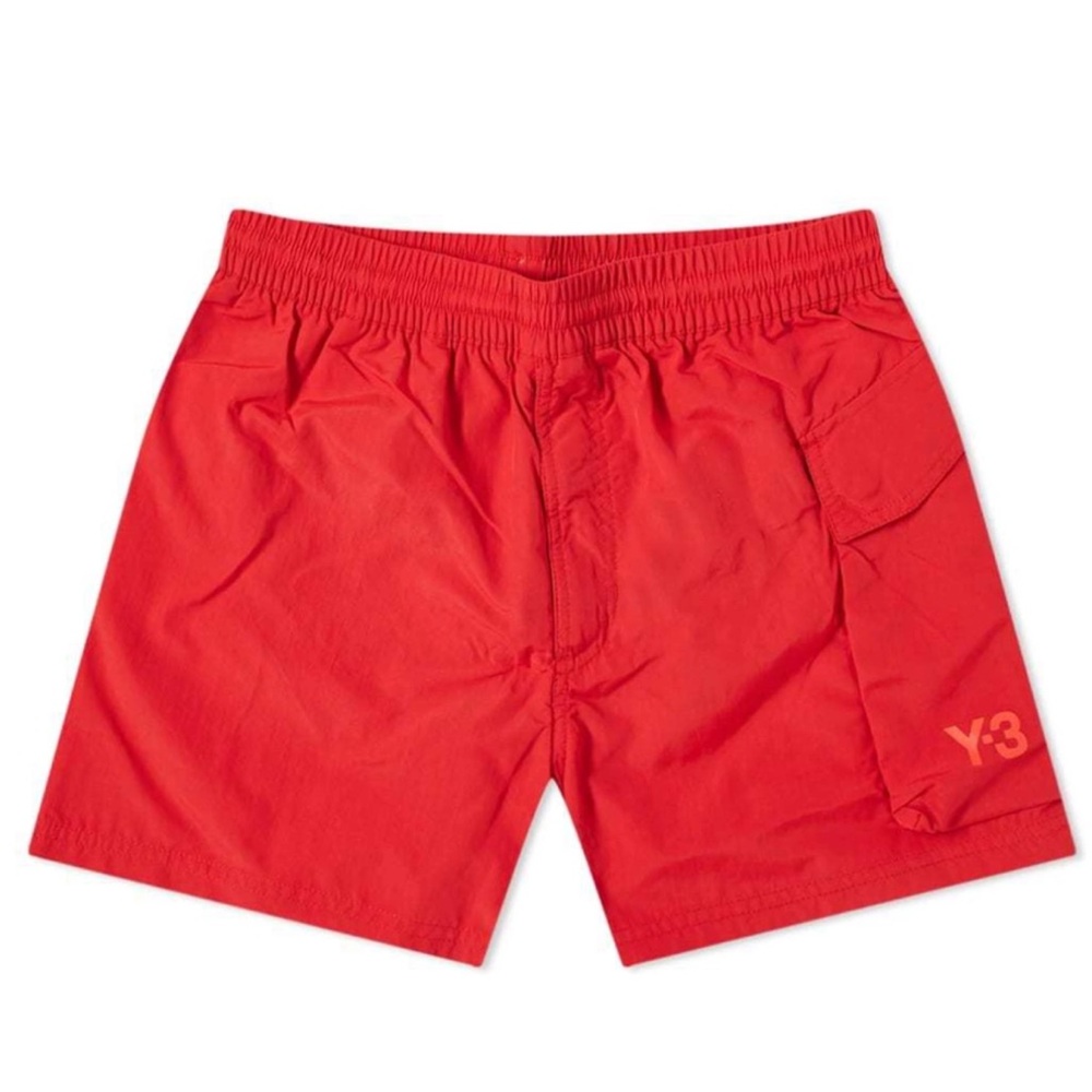 🚨SEND OFFERS🚨Y-3 Men’s Vibrant Red Swim Trunks